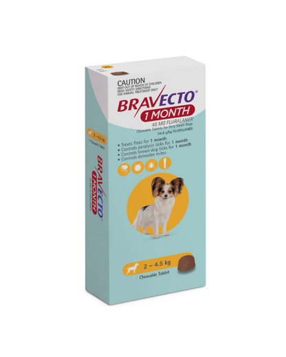 Bravecto, 1 mes (tableta)