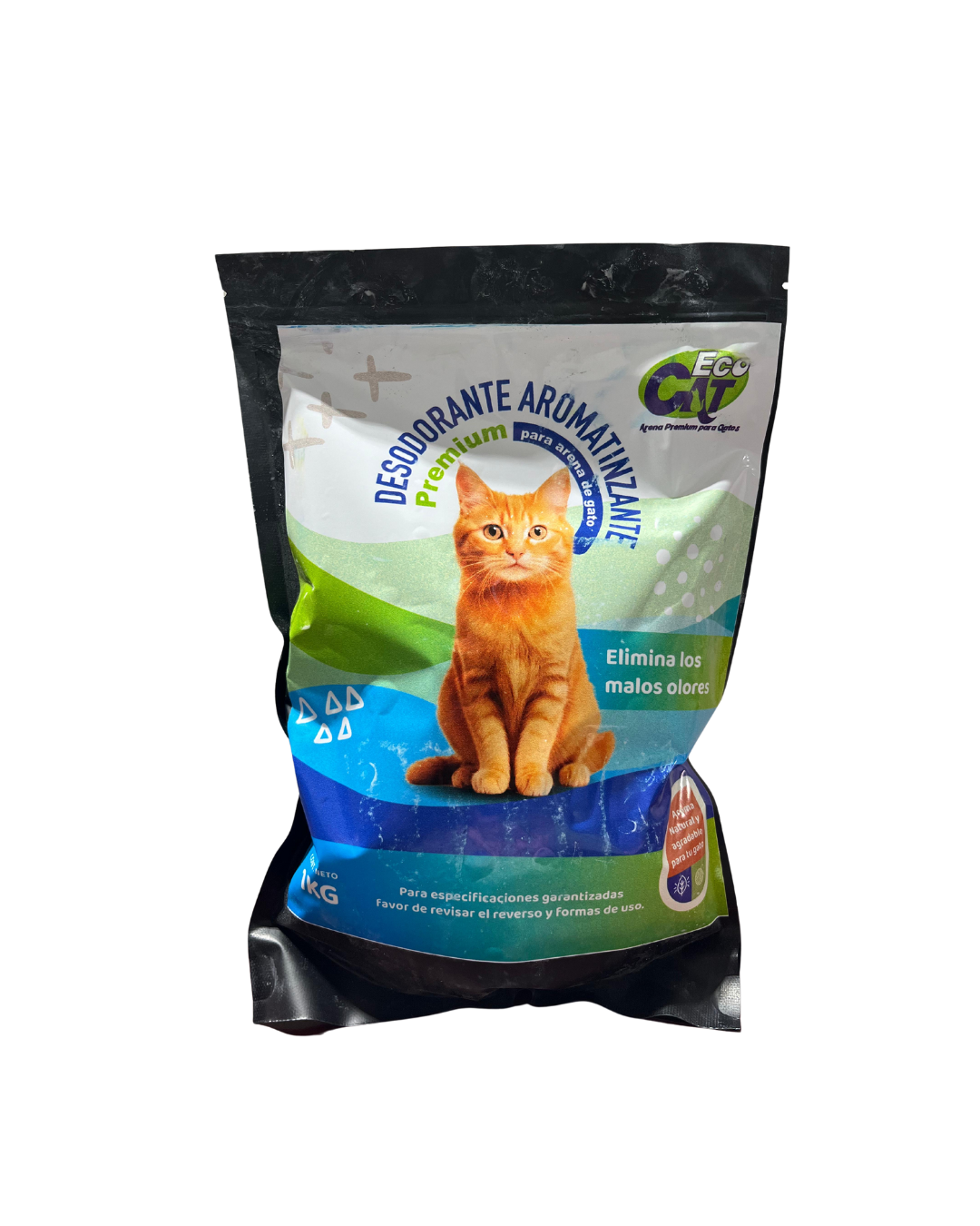 Desodorante y Aromatizante para Arena de Gato 1KG